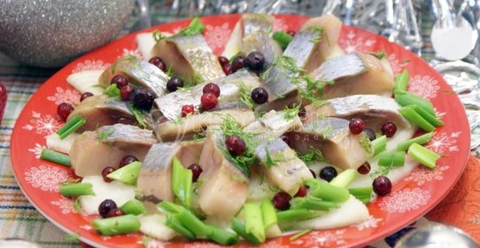 Маринованная селёдка