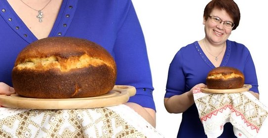 Кулич на закваске от Ларисы Солодухиной