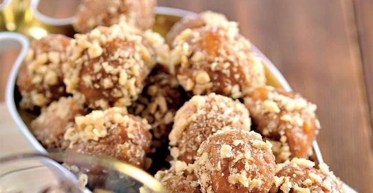 Конфеты Ежики с растопленными ирисками