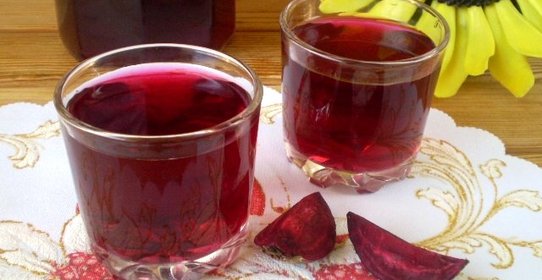 Квас из свеклы без дрожжей