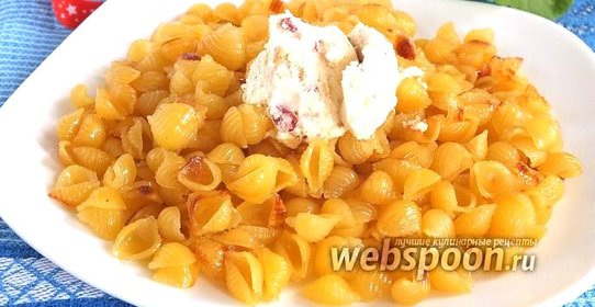 Макароны в карамели