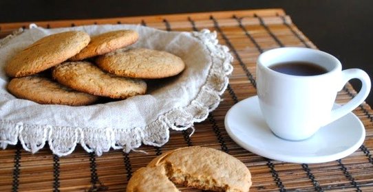 Веганское овсяное печенье