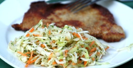 Салат из капусты с морковью