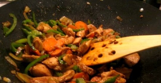 Курица по-китайски в кисло-сладком соусе