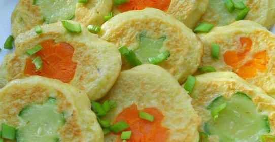 Оладушки из кабачков