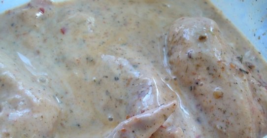 Маринад для куриного шашлыка на кефире