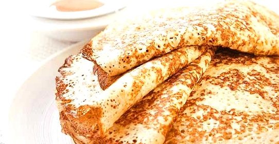 Тонкие блины на воде