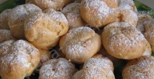 Пирожные заварные