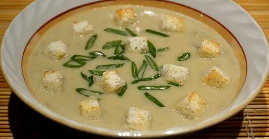 Грибной суп пюре в мультиварке