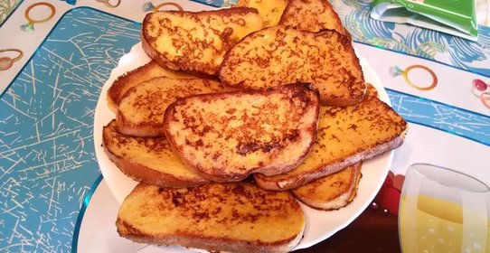 Гренки сладкие
