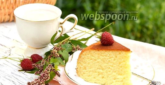 Бисквит со сгущённым молоком в мультиварке