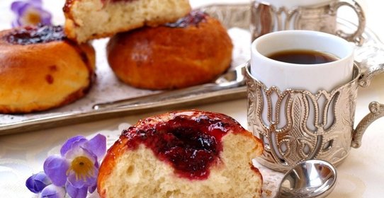 Ватрушки с джемом