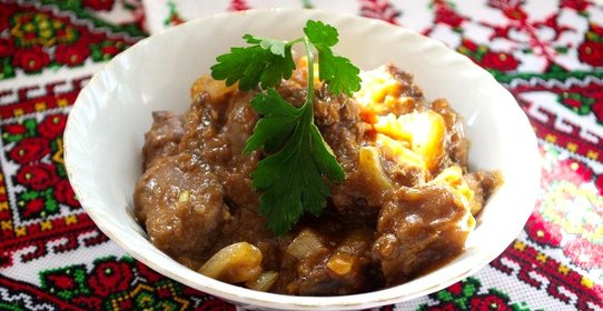 Куриная печень в соусе за 20 минут