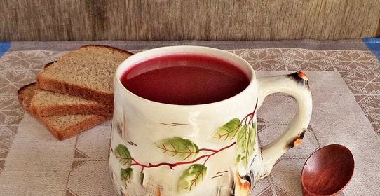 Кисель из клюквы