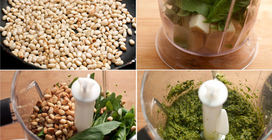 Спагетти с лососем