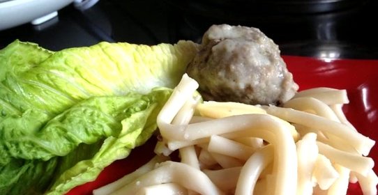 Макароны с котлетами в мультиварке