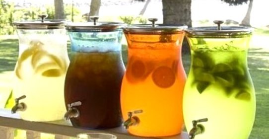Лимонад из зеленого чая