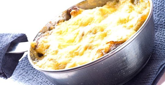 Запеченые кальмары с грибами