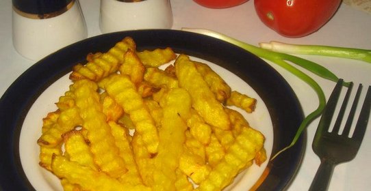 Домашний картофель фри в духовке