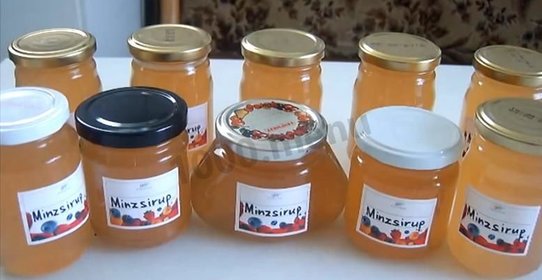 Мятное варенье из мяты с лимоном