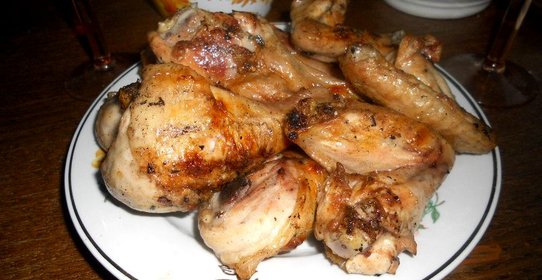 Курочка в мятном маринаде