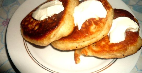 Оладьи с овсяными отрубями