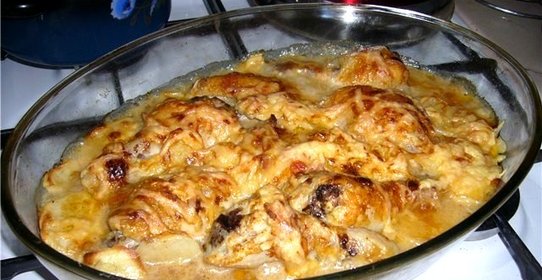 Мясо по-французски из куриных ножек