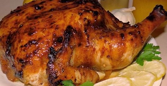 Курица с медом и соевым соусом