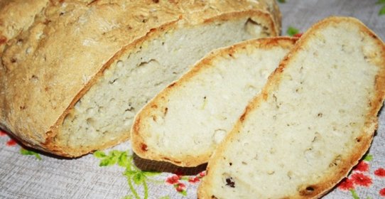Домашний хлеб с картофелем и кабачком
