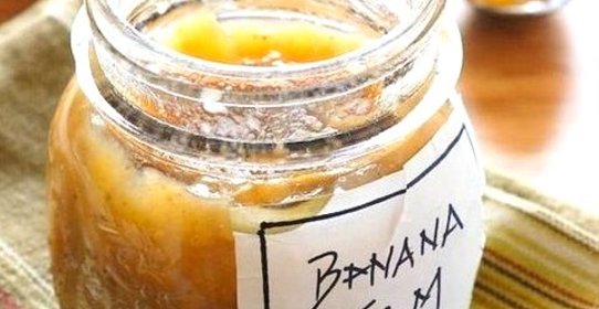 Банановое варенье