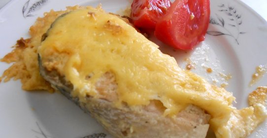 Рыба с сыром в мультиварке