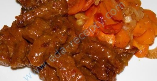 Гуляш из мяса барсука