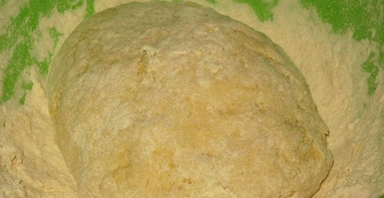 Творожное тесто для жареных пирожков на скорую руку