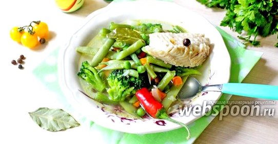 Рыбный суп с овощами