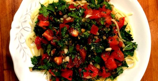 Лингвини крудо