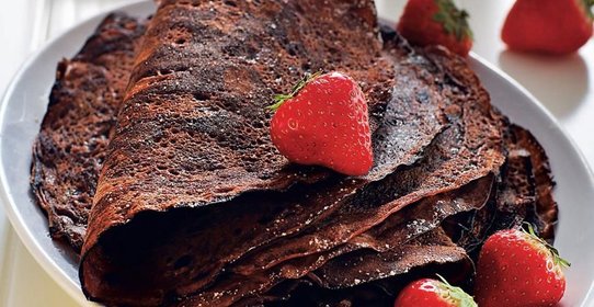 Шоколадные блинчики