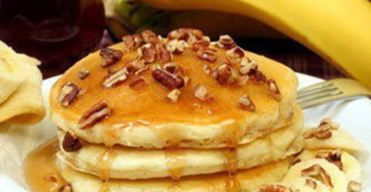Банановые оладьи