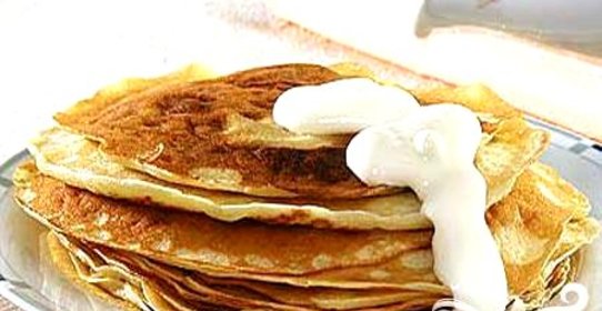 Блины манные