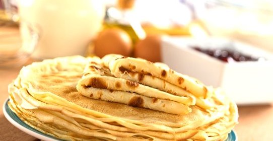 Вкусные блины на кефире