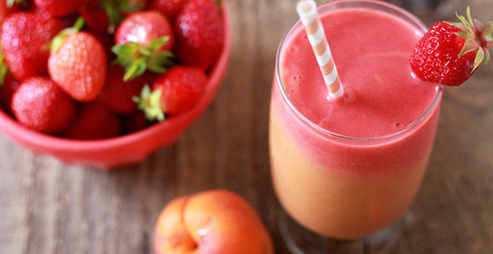Абрикосово-клубничный смузи