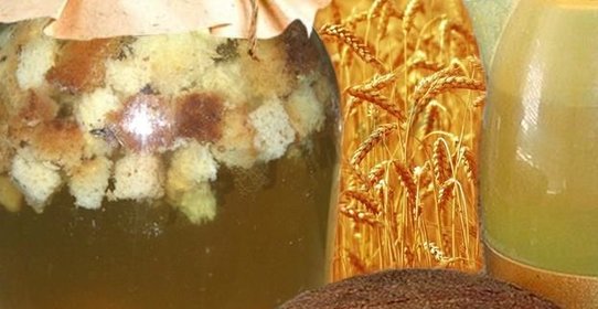Домашний хлебный квас без дрожжей