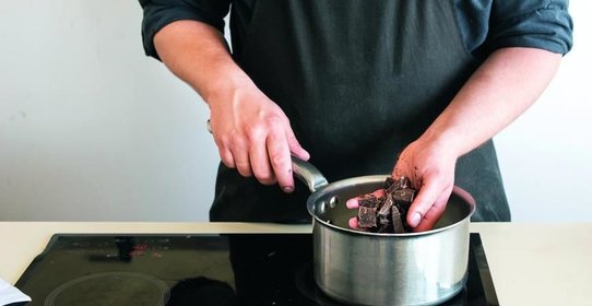 Шоколадный молочный коктейль