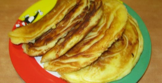 Блины с капустой