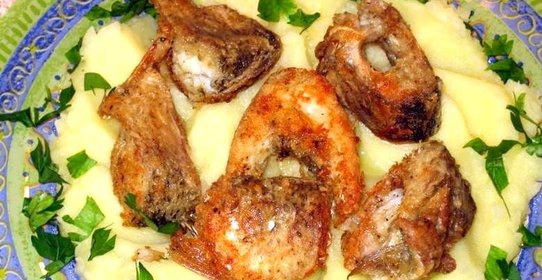 Рыба, жаренная в муке