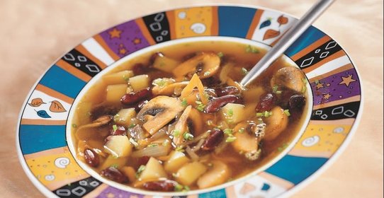 Грибная солянка