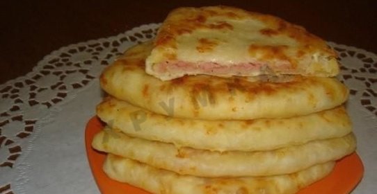 Сырные лепешки за 15 минут