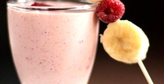 Молочный коктейль с бананом