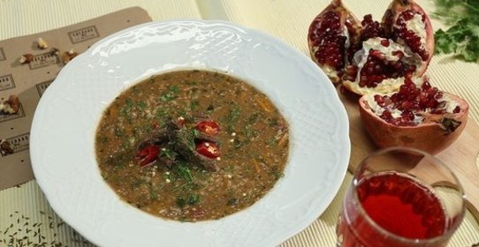 Харчо с гранатовым соком