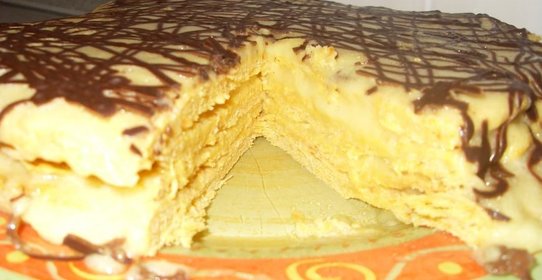 Морковно-апельсиновый торт