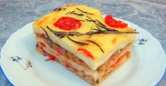 Лазанья овощная